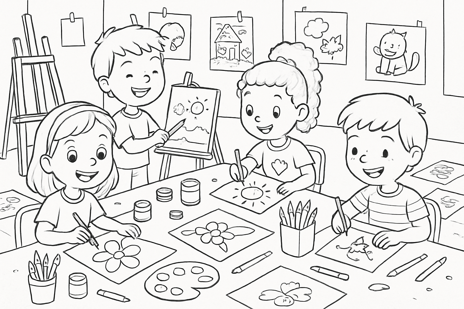 Kunstzinnige kinderen