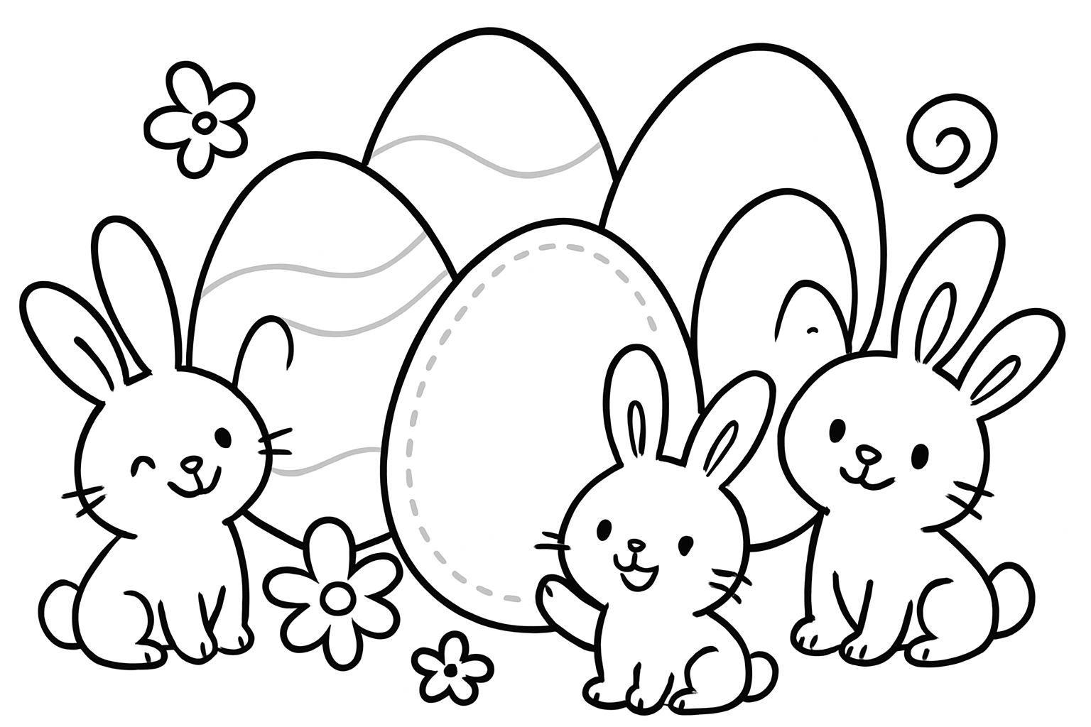 Leeg paasei om te versieren