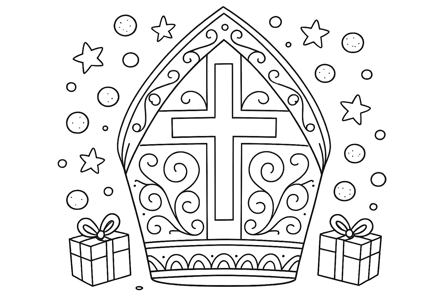 Mijter van Sinterklaas