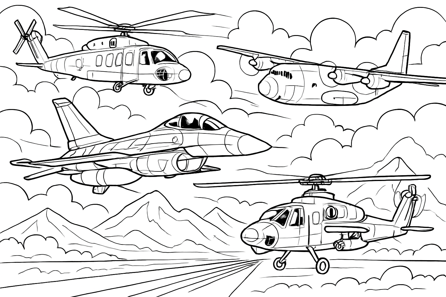 Militaire luchtvoertuigen