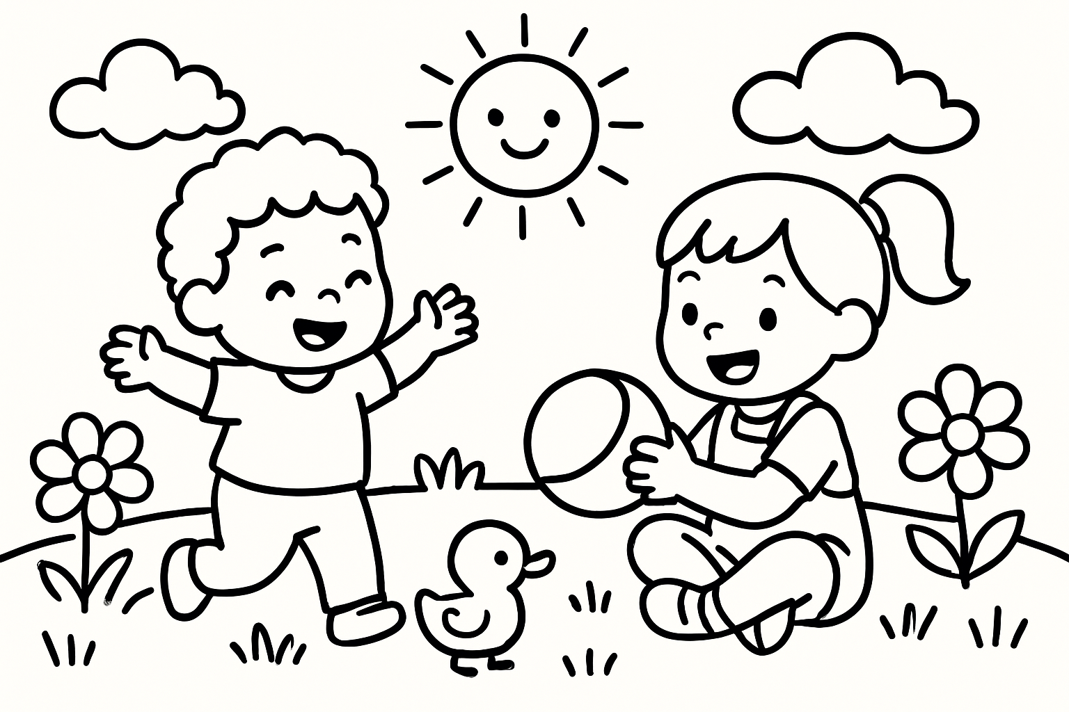 Kleurplaten voor peuters en kleuters