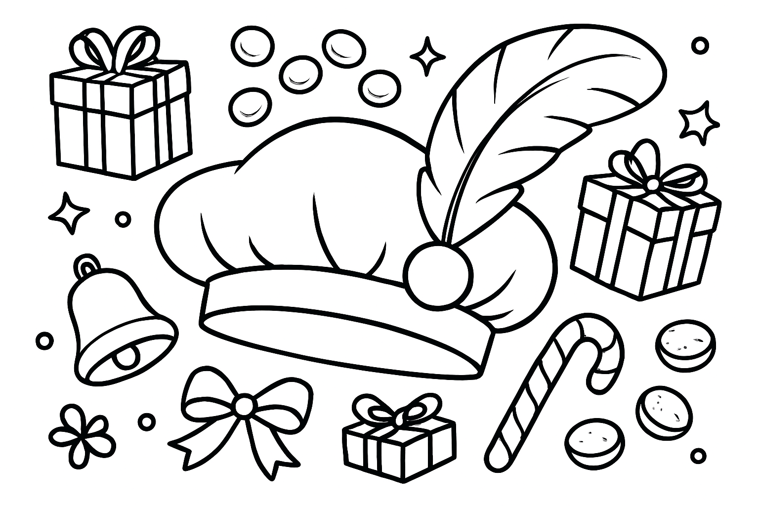 Pietenmuts en attributen