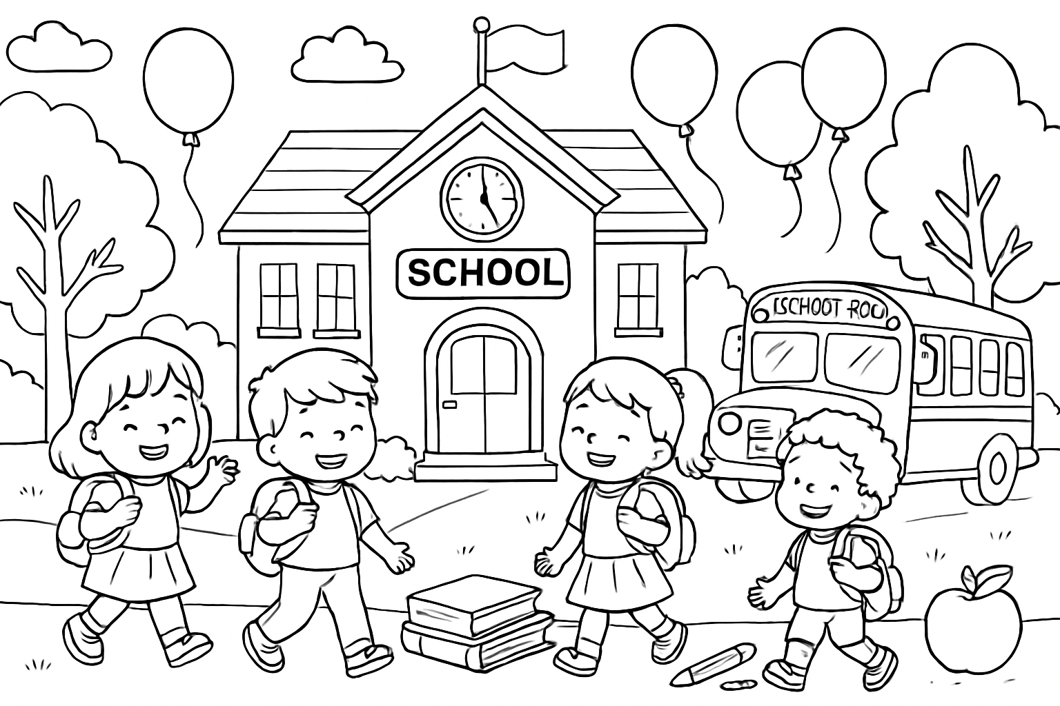 School & begin schooljaar