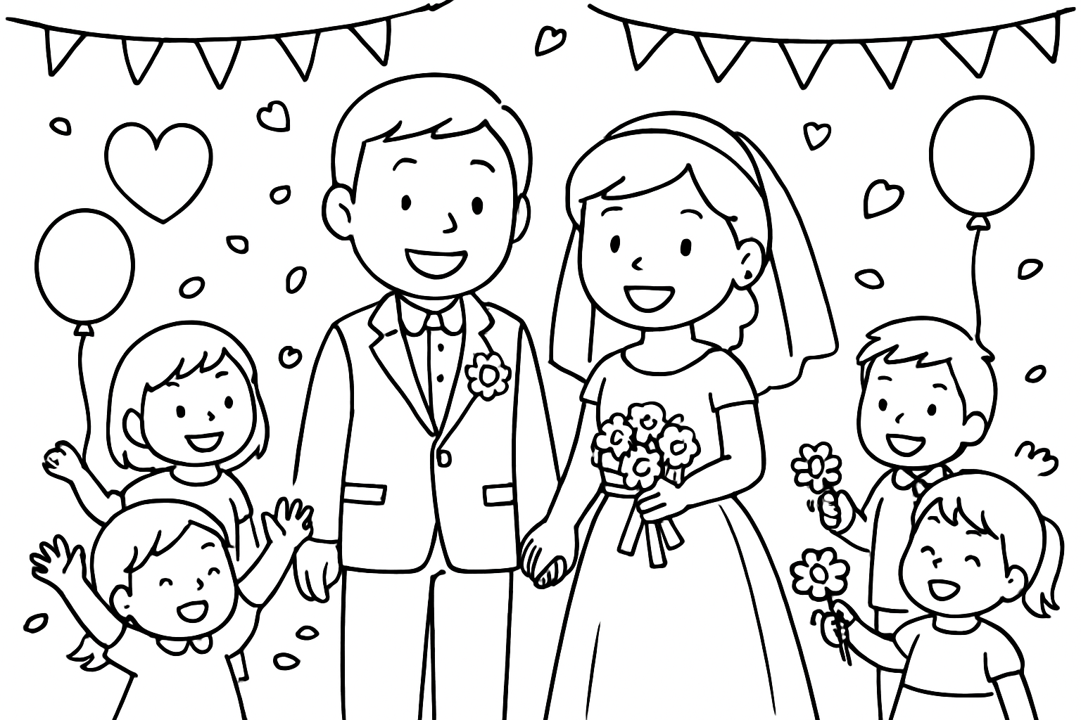 Trouwen papa en mama