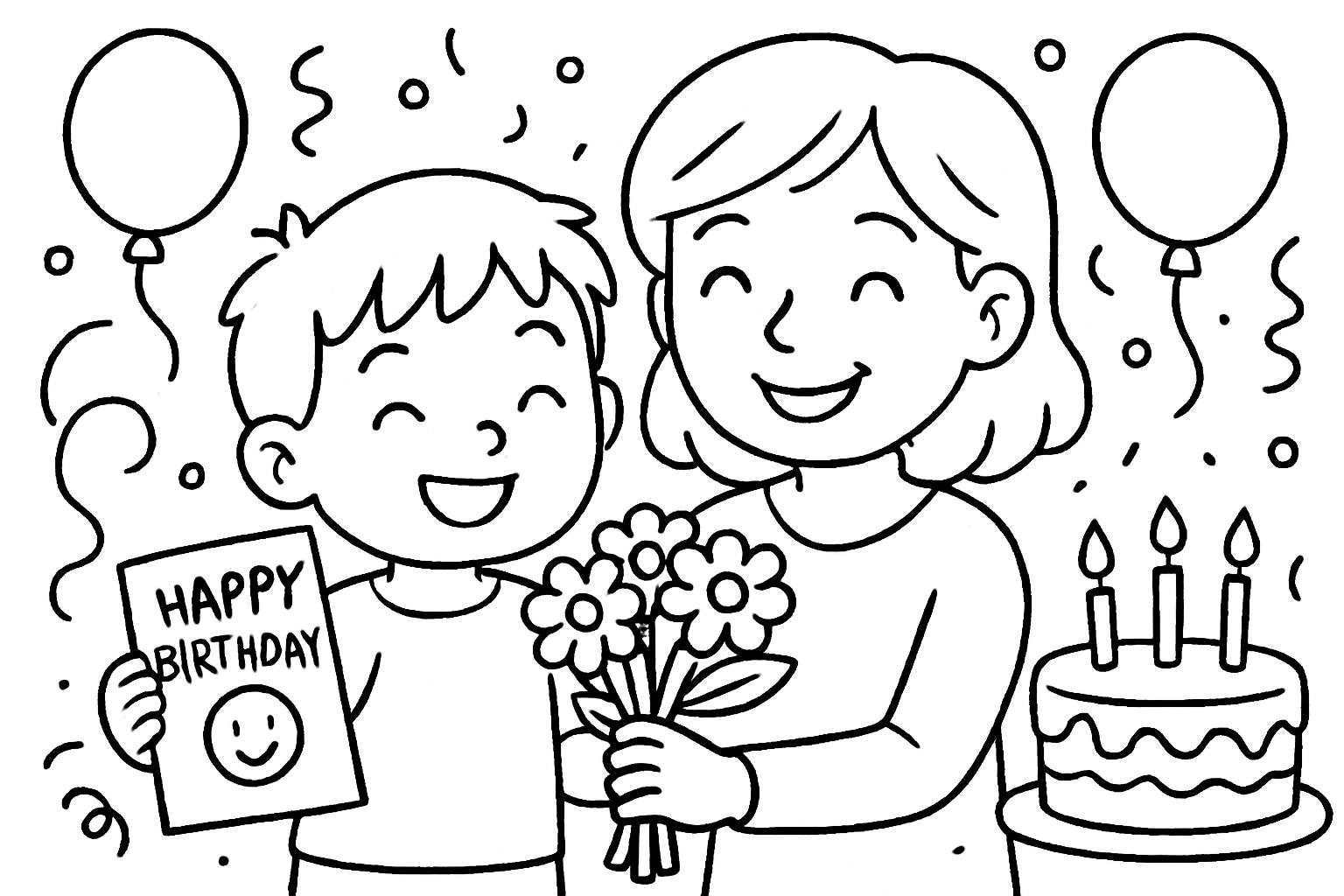 Voor mama haar verjaardag