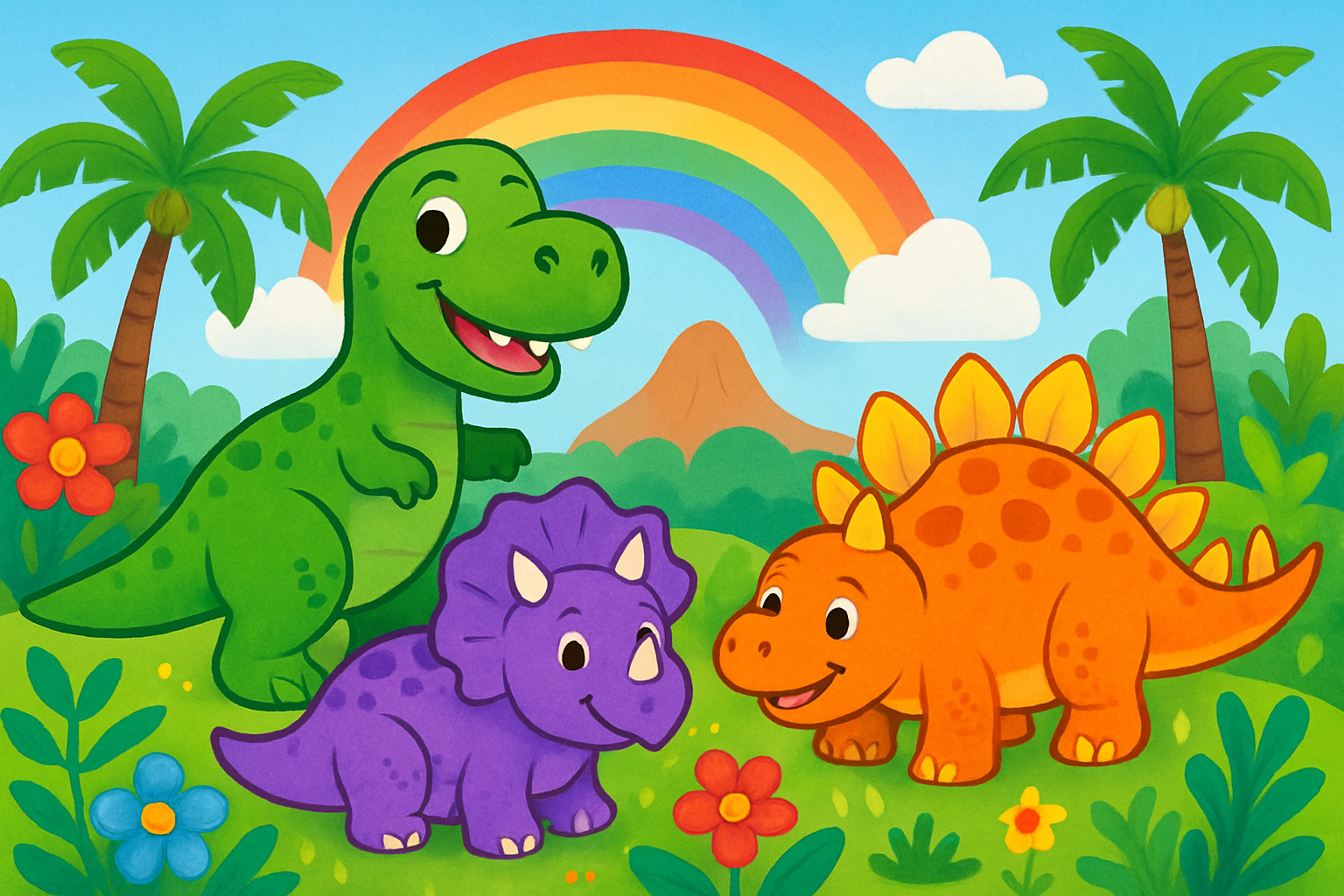 Dinosaurus kleurplaten