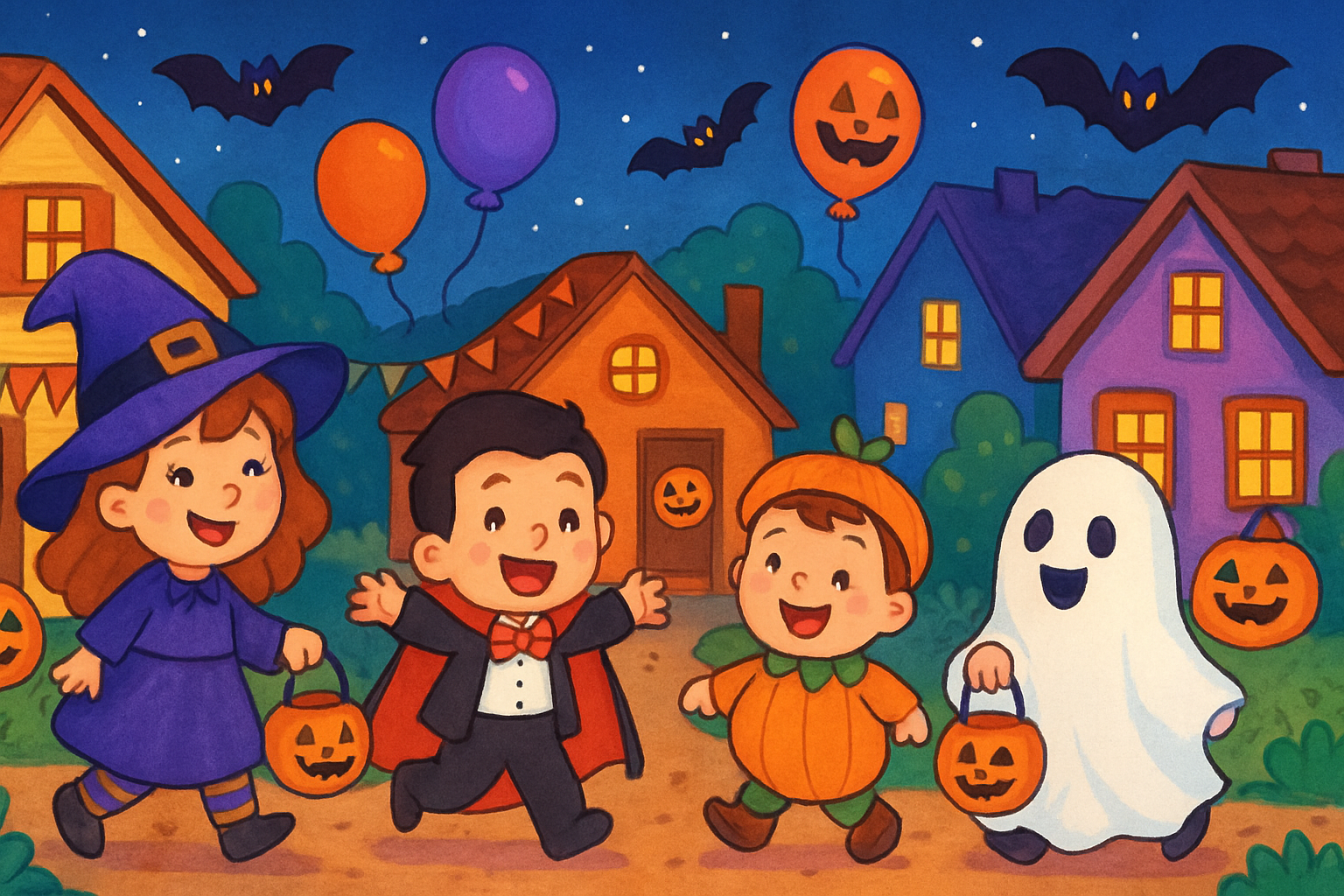 Halloween kleurplaten