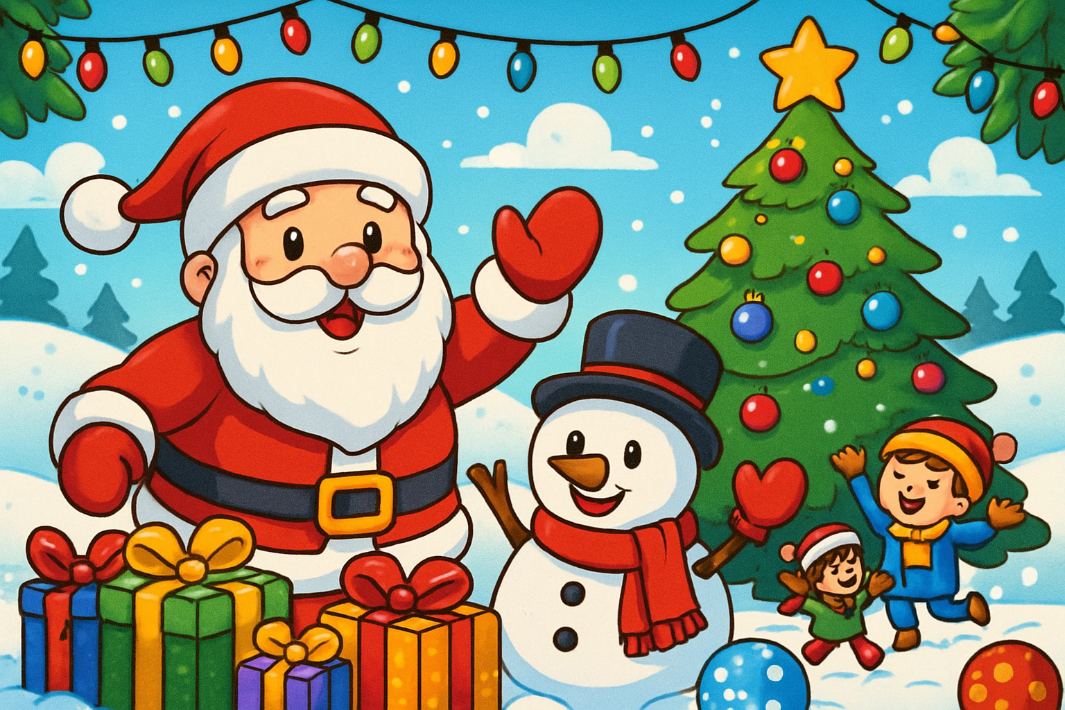 Kerstmis Kleurplaten