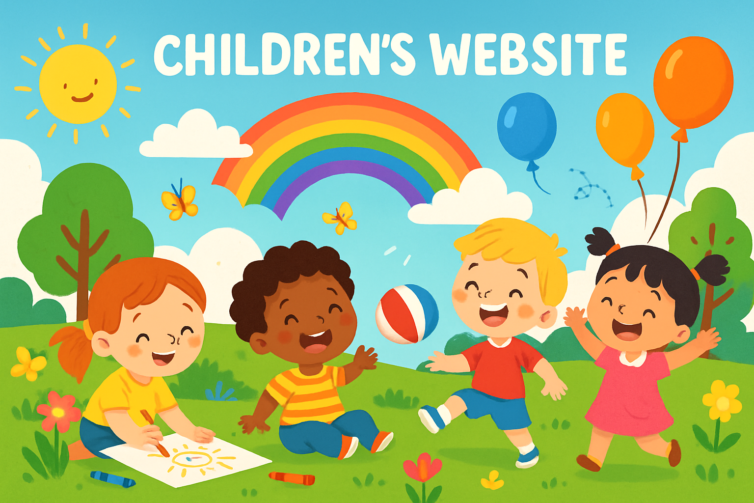 Kleurplaten van kinderen