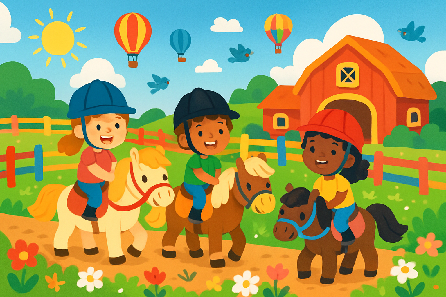 Paardensport kleurplaten