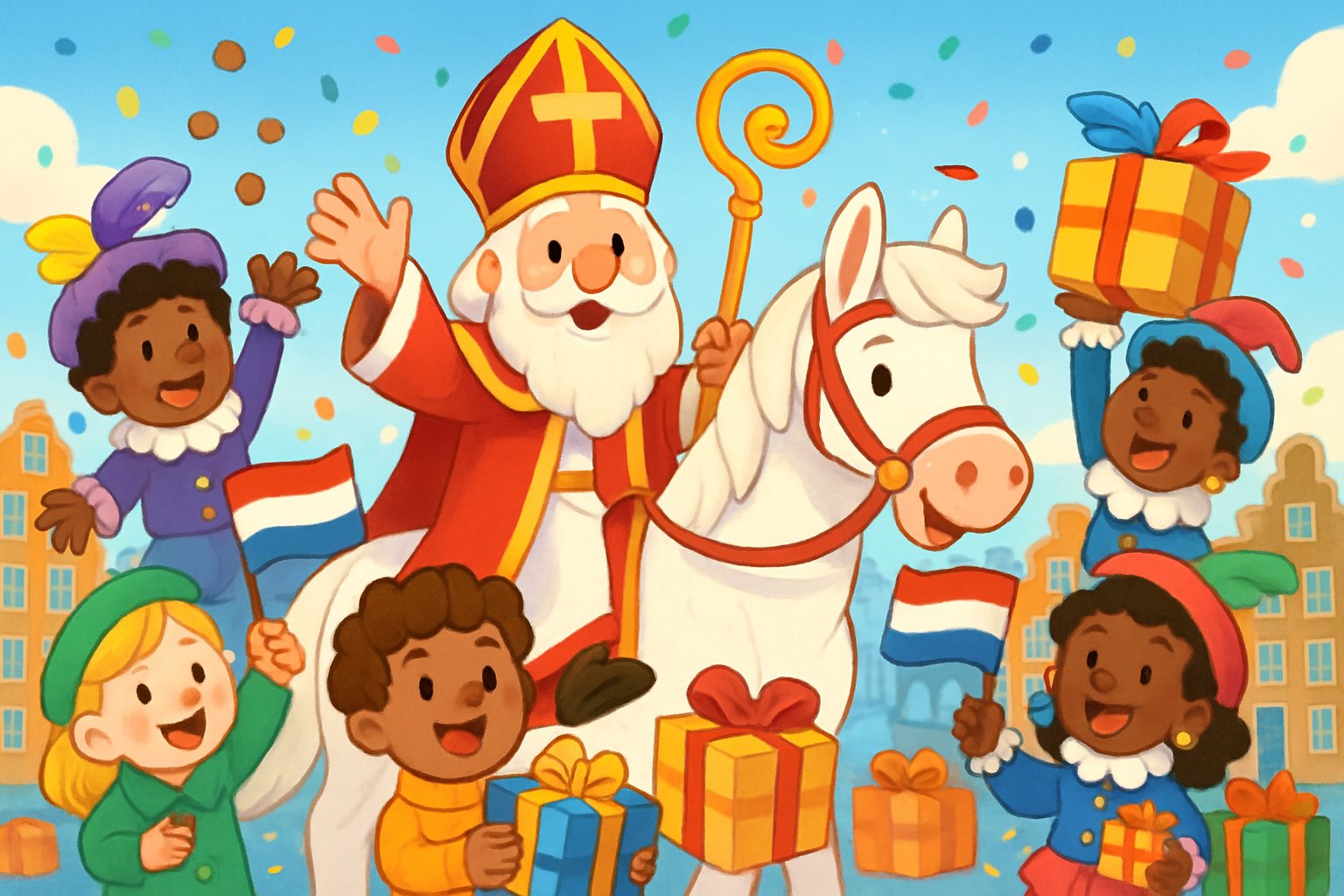 Sinterklaas kleurplaten