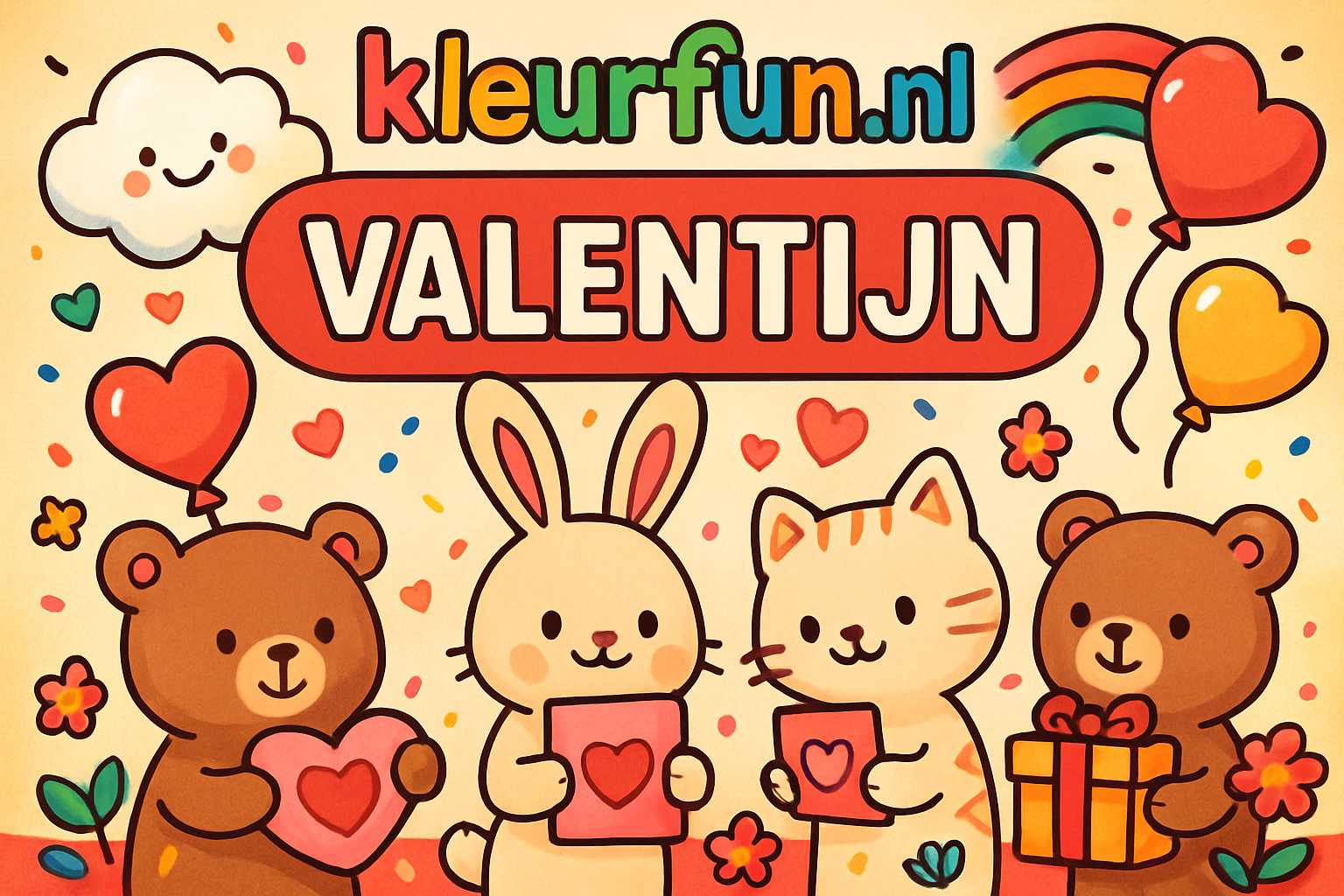 Valentijn kleurplaten